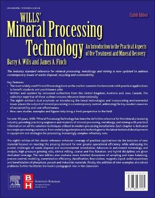 Book cover for Wills' Mineral Processing Technology