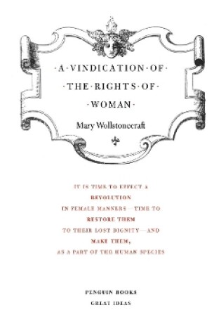 Cover of A Vindication of the Rights of Woman