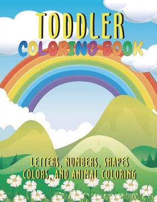 Book cover for Toddler Coloring Book