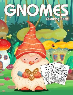 Book cover for Gnomes Colouring Book