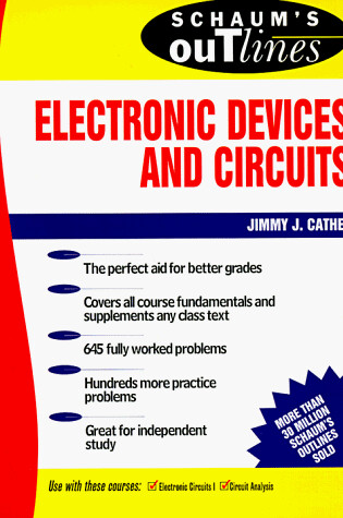 Cover of Schaum's Outline of Theory and Problems of Electronic Devices of Circuits