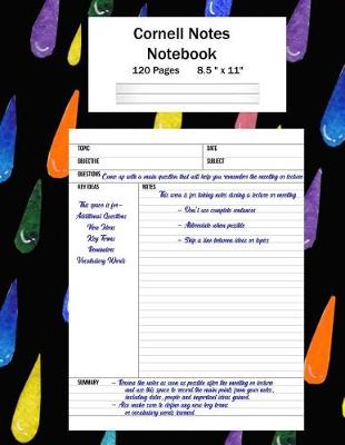 Book cover for Cornell Notes Notebook