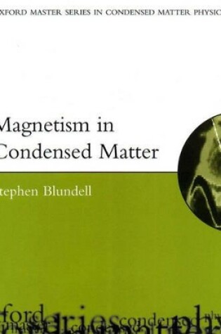 Cover of Magnetism in Condensed Matter