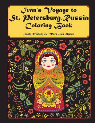 Book cover for Ivan's Voyage to St. Petersburg, Russia Coloring Book