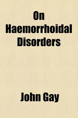 Book cover for On Haemorrhoidal Disorders