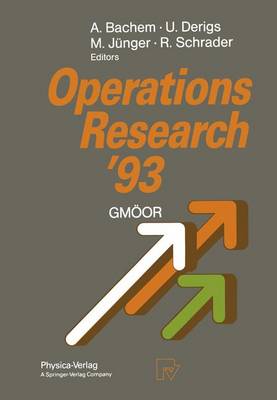 Cover of Operations Research '93