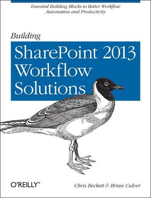 Book cover for Building SharePoint 2013 Workflow Solutions