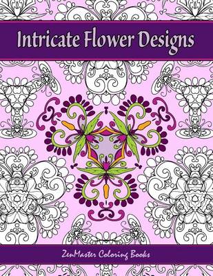 Book cover for Intricate Flower Designs