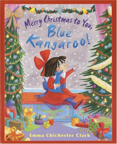 Book cover for Merry Christmas to You, Blue Kangaroo!