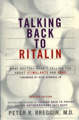 Book cover for Talking Back To Ritalin