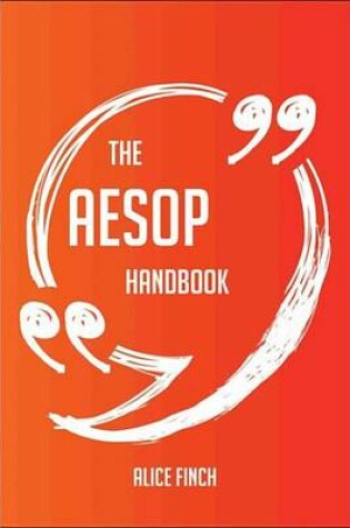 Cover of The Aesop Handbook - Everything You Need to Know about Aesop