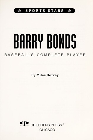 Cover of Barry Bond