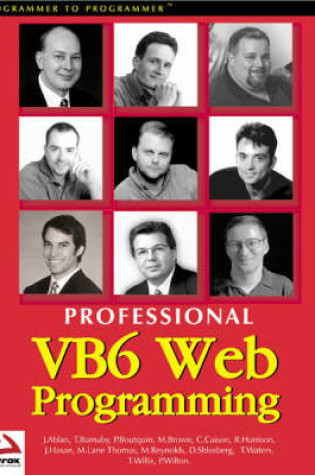 Cover of Professional VB6 Web Programming