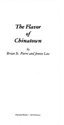 Book cover for The Flavor of Chinatown