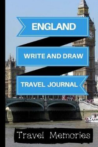 Cover of England Write and Draw Travel Journal