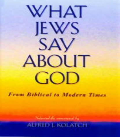 Book cover for What Jews Say about God
