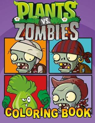 Book cover for Plants vs Zombies Coloring Book