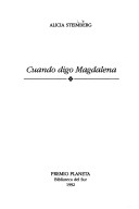 Book cover for Cuando Digo Magdalena