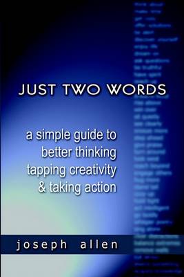 Book cover for Just Two Words