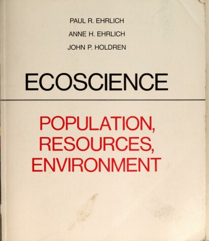 Book cover for Ecoscience