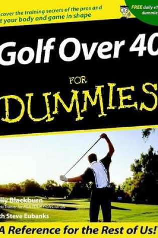 Cover of Golf Over 40 for Dummies