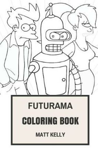 Cover of Futurama Coloring Book