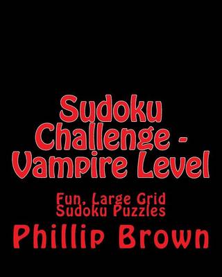 Book cover for Sudoku Challenge - Vampire Level