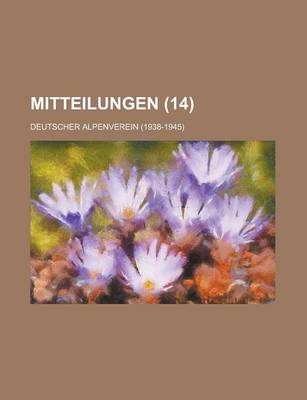 Book cover for Mitteilungen (14 )