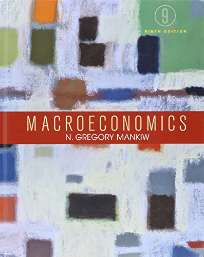 Book cover for Macroeconomics 9e & LaunchPad for Mankiw's Macroeconomics (Six Month Access)