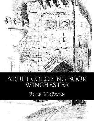 Book cover for Adult Coloring Book - Winchester