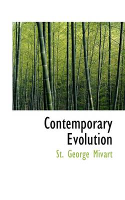 Book cover for Contemporary Evolution