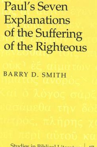 Cover of Paul's Seven Explanations of the Suffering of the Righteous