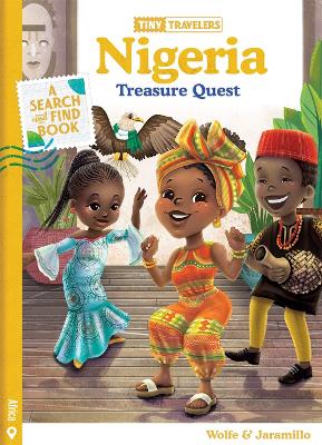 Book cover for Tiny Travelers Nigeria Treasure Quest