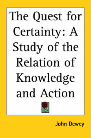 Cover of The Quest for Certainty