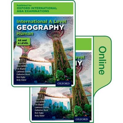 Book cover for Oxford International AQA Examinations: International A Level Human Geography: Print and Online Textbook Pack