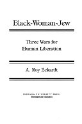 Cover of Black-Woman-Jew