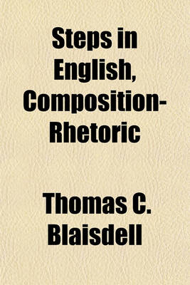 Book cover for Steps in English, Composition-Rhetoric