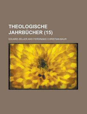 Book cover for Theologische Jahrbucher (15)