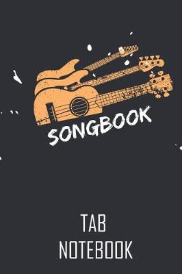 Book cover for Guitar Tab Notebook