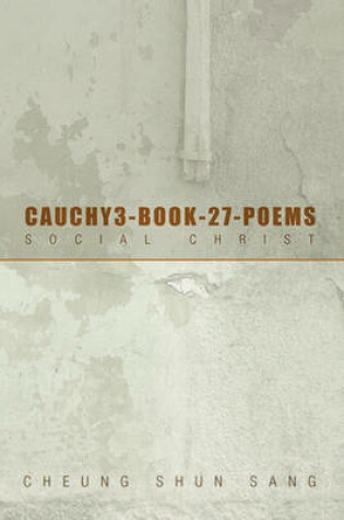 Cover of Cauchy3-Book-27-Poems