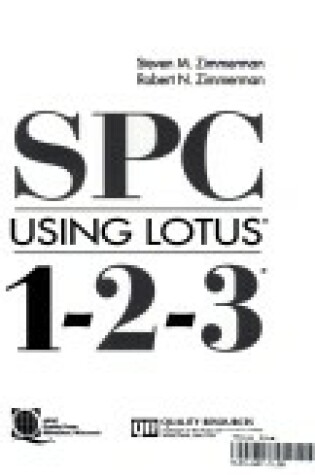 Cover of SPC Using Lotus 1-2-3