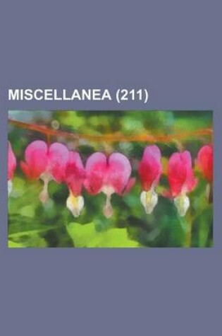 Cover of Miscellanea (211)