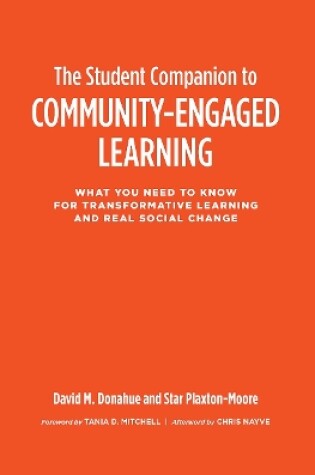 Cover of The Student Companion to Community Engaged Learning