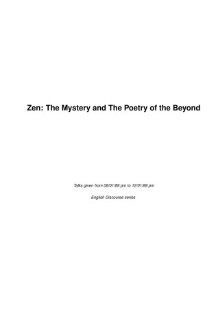 Cover of Zen