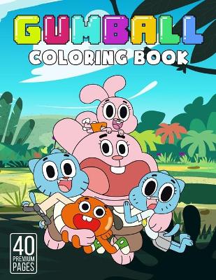 Book cover for Gumball Coloring Book