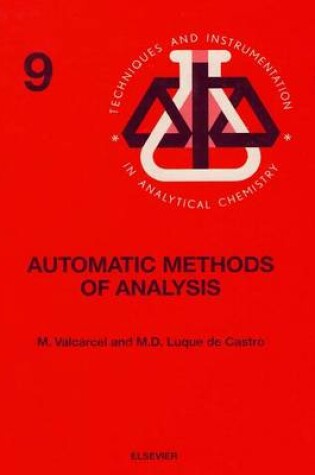 Cover of Automatic Methods of Analysis