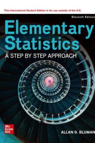 Cover of Elementary Statistics: A Step By Step Approach ISE