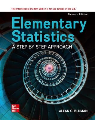 Book cover for Elementary Statistics: A Step By Step Approach ISE