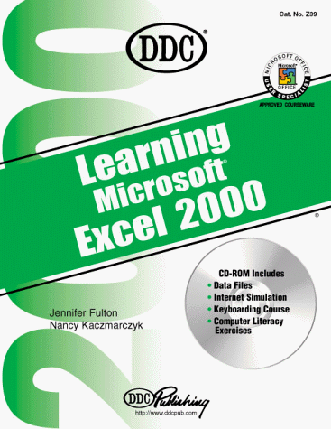 Cover of Microsoft Excel 2000