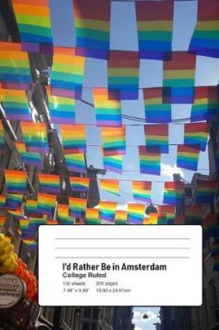 Cover of I'd Rather Be In Amsterdam